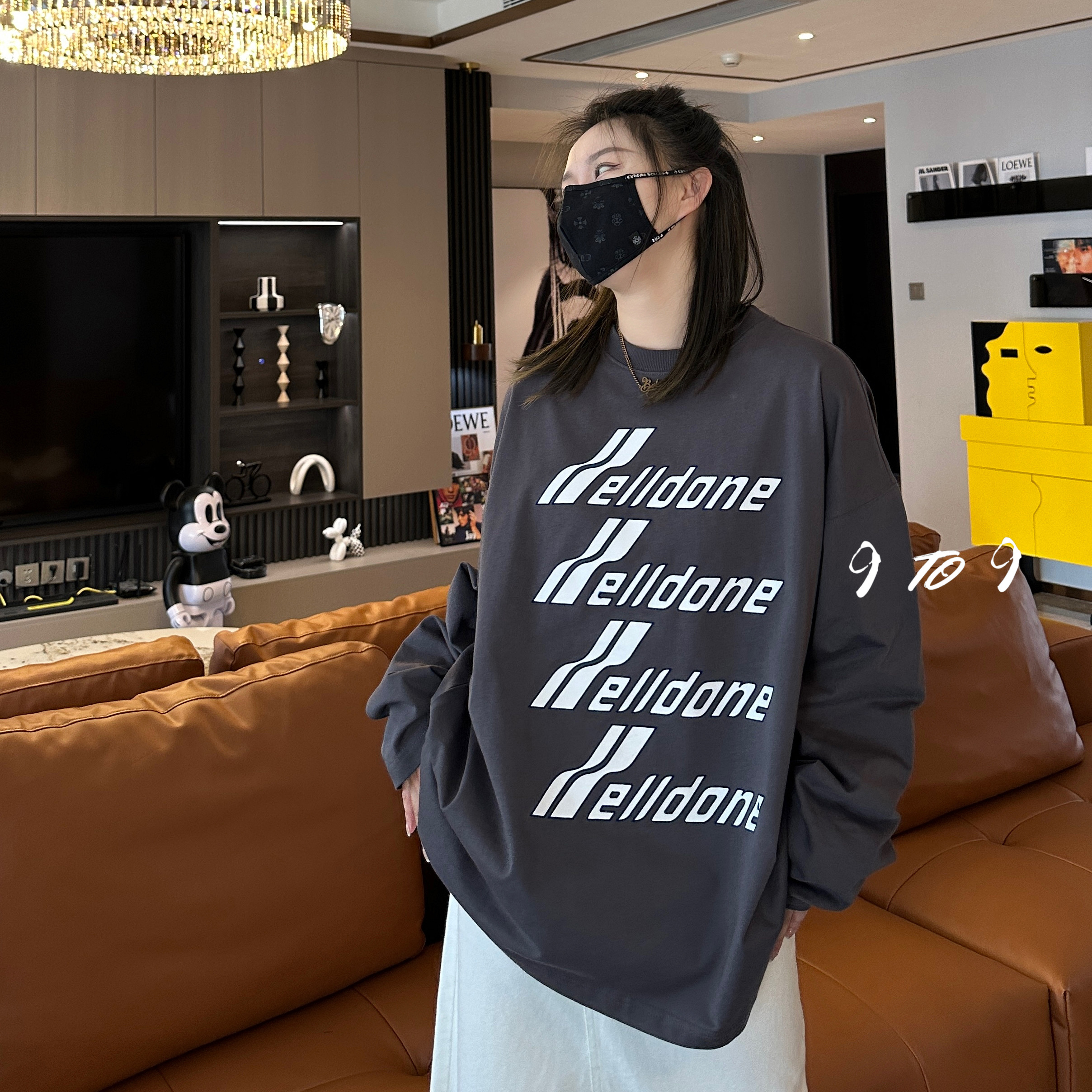 we11done弹幕短袖后标 _高仿we11done弹幕毛衣-第2张图片-潮百科