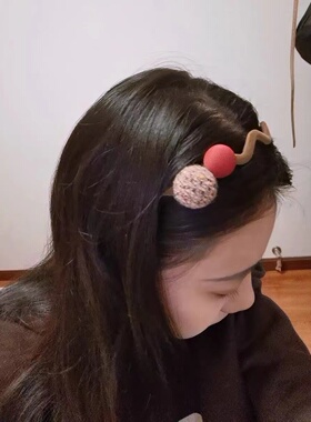 2024年新款发箍女秋冬发捆日韩网红发卡头箍外出百搭头饰发饰韩国
