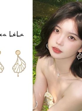 耳夹无耳洞纯银耳钉设计感高级耳环2023年新款潮轻奢秋冬气质耳饰