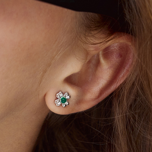 耳钉 韩国代购 小雏菊 经典 耳饰ssil 小众设计师S_S.IL