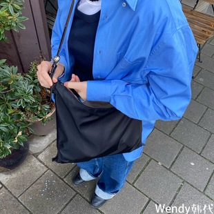 尼龙单肩腋下女包luna archivepke 韩国代购 小众设计师