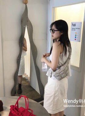 韩国代购小众设计师carlyn 云朵褶皱包腰包斜挎包cozy fanny