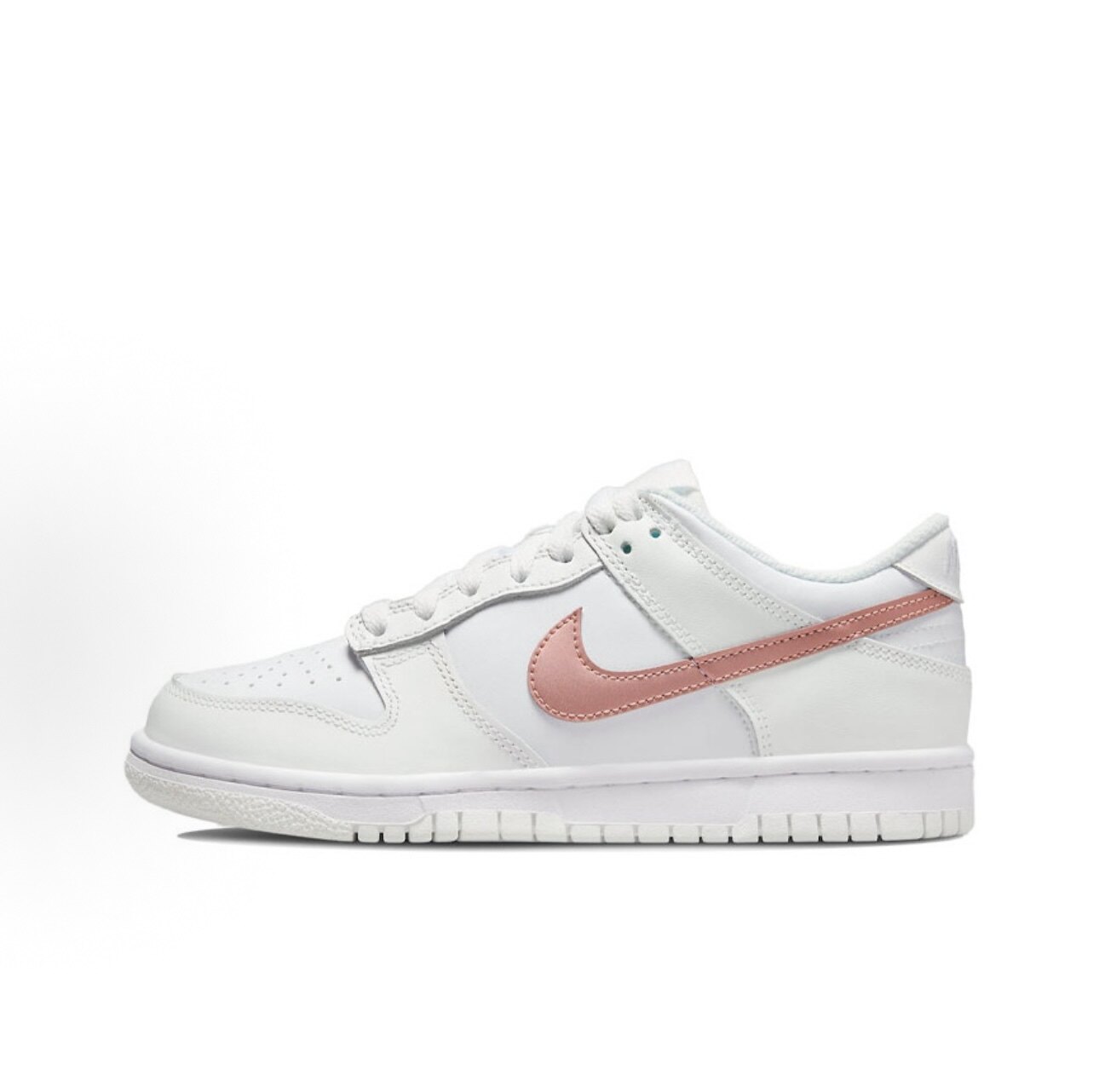 Nike Dunk 白粉色DH9765-100耐克板鞋 潮流简约百搭 可爱 多巴胺