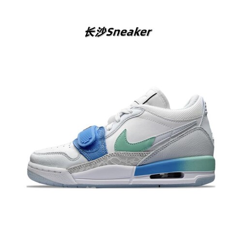 AIR Jordan Legacy 312 GS 防滑耐磨潮流帮篮球鞋灰蓝FN8896-131