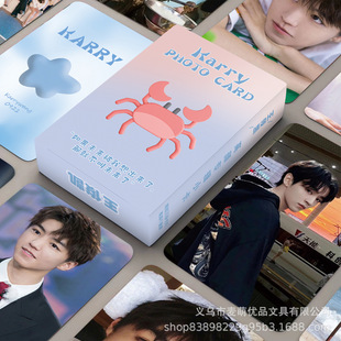 王俊凯小卡55张盒装TFBOYS周边人气自制自拍卡周边专辑原创LOMO卡
