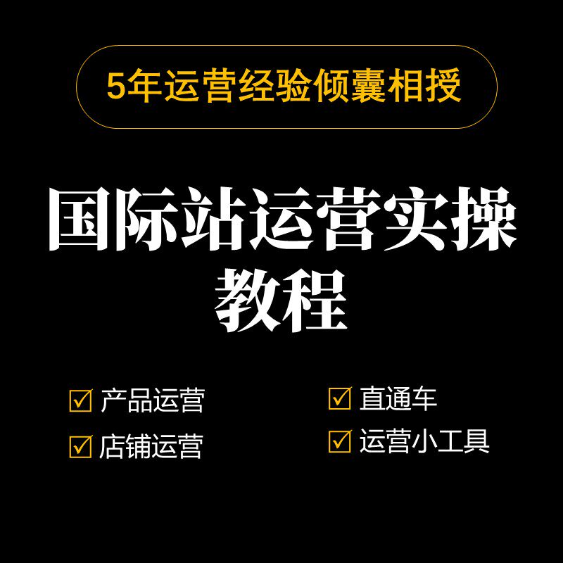 国际站代运营P4P直通车运营教程阿里巴巴国际站运营教程教学