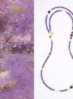 紫水晶项链GARDEN九紫离火