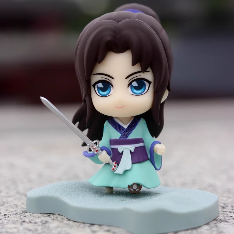 秦时明月手办张良高渐离