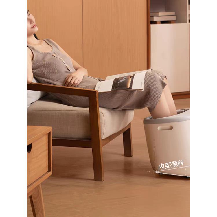 Mide美的泡脚桶家用足浴盆全自动按摩洗脚盆智能电动加热恒温ZL1P