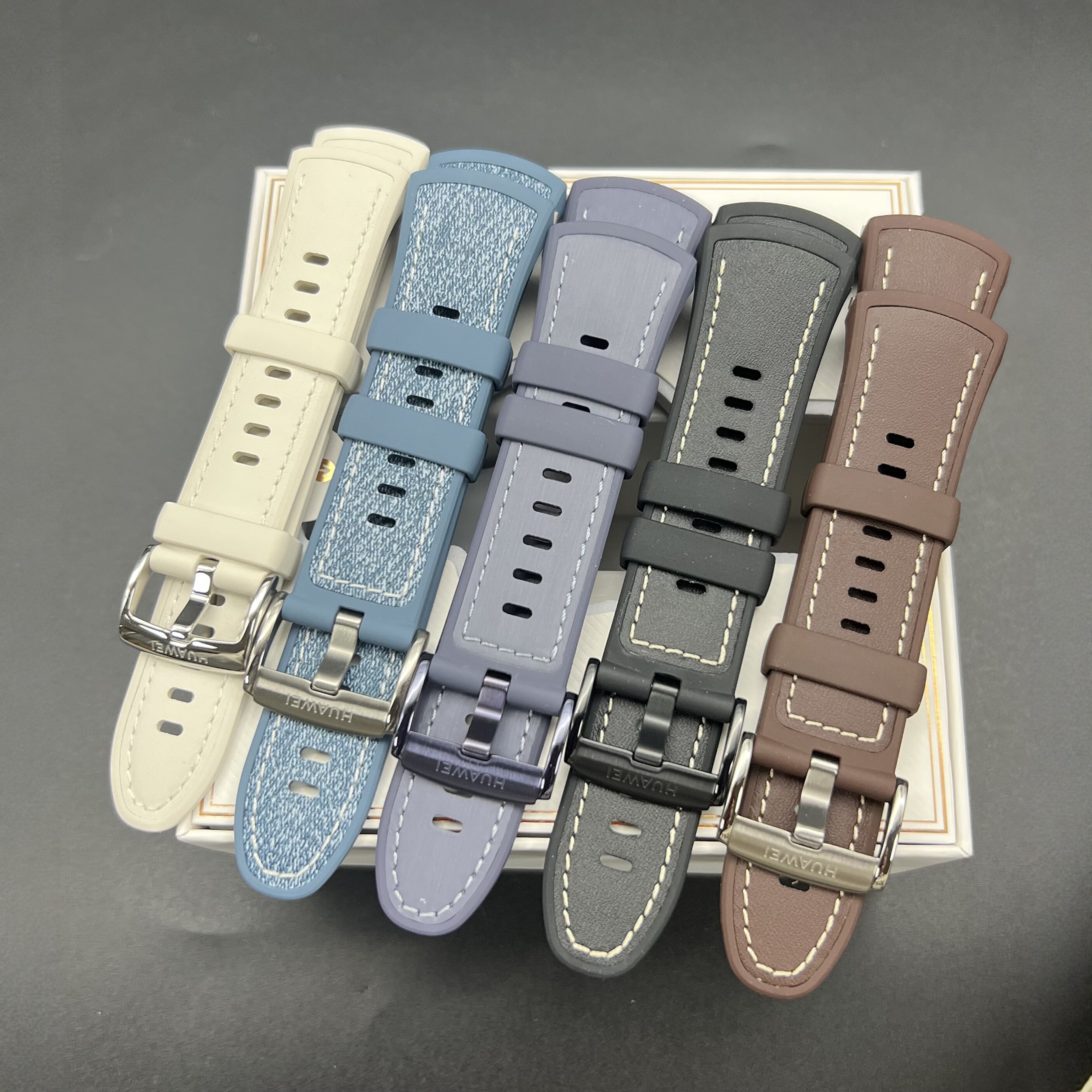 二手没用过原装拆机原厂尾货表带正品Watch5木星棕腕带手链4246mm
