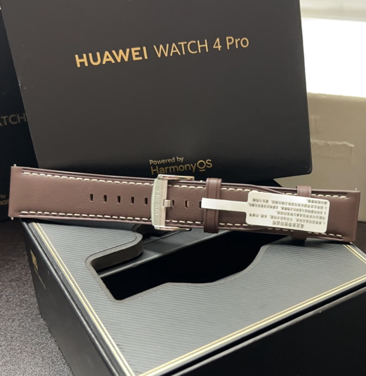 二手华为原装真皮表带Watch3Pro/Watch4 Pro/gt5gt4gt3gt6腕带