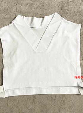 男女百搭棉质汉服交领假领中式V领套头叠穿内搭交叉领打底假领子