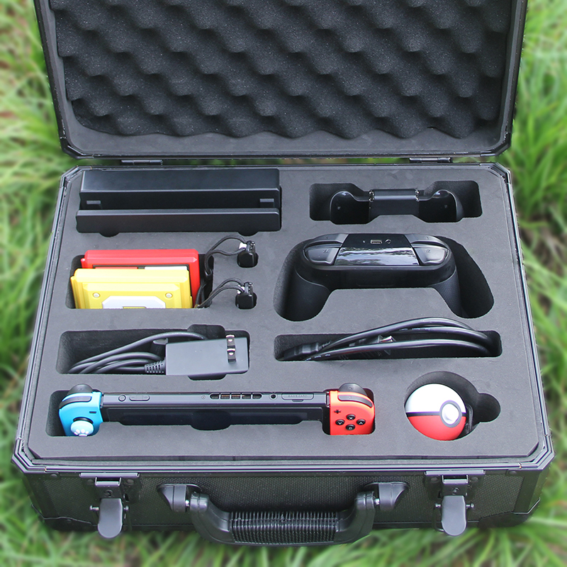 任天堂switch主机收纳箱防盗带锁