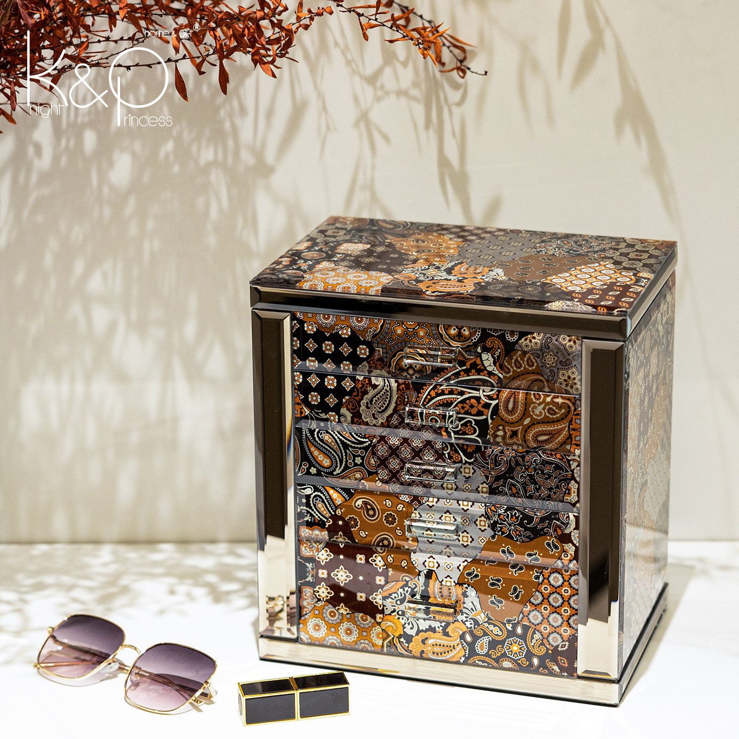 KP轻奢高级感珠宝项链首饰盒