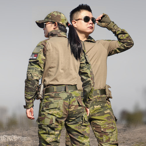 ARMORWOLF迷彩战术防水套装男女