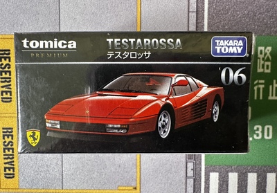 多美卡TOMICA黑盒6号法拉利Testarossa特斯塔罗萨合金车车模