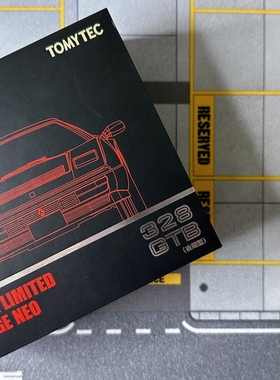 多美卡TOMYTEC TLV法拉红色328GTB（后期型）合金车车模