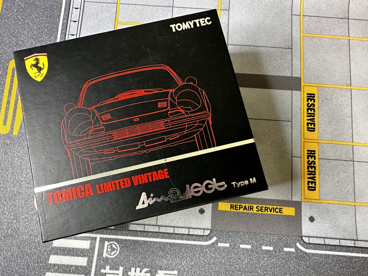 多美卡TOMYTEC TLV法拉利Dino246GT Type M硬顶配件齐全