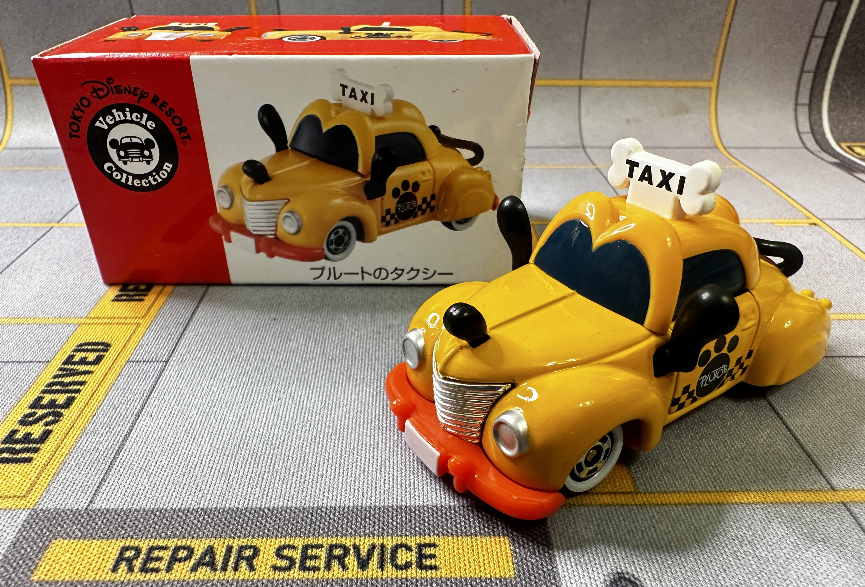 TOMICA多美卡Dis布鲁托狗的士合金车车模全新未拆封