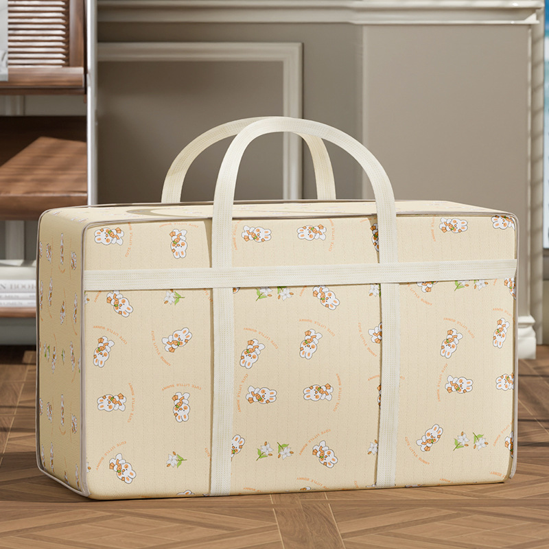 YM大容量被子收纳袋防尘防潮家用手提衣物棉被袋旅游外出打包袋