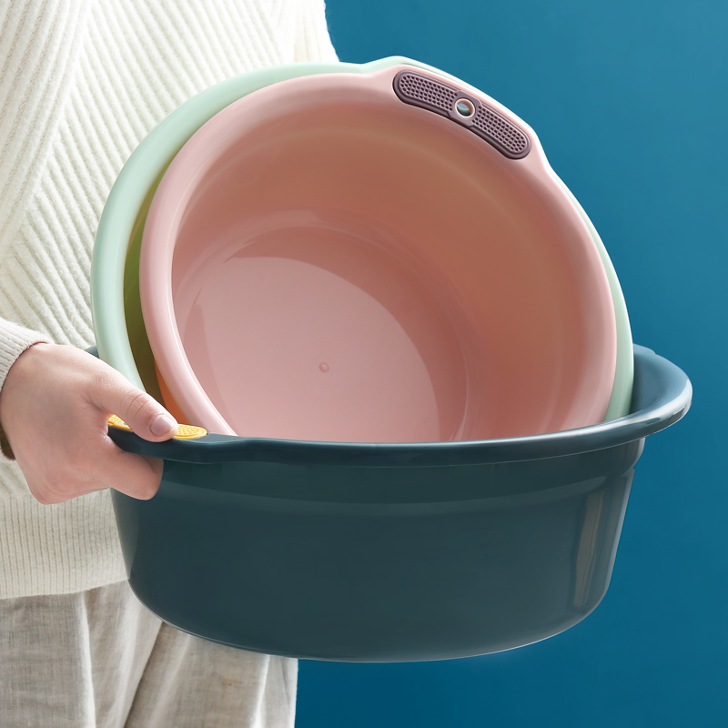 YM【大小号一样架格】婴儿脸盆家用大号洗衣衣服盆学生宿舍洗脸