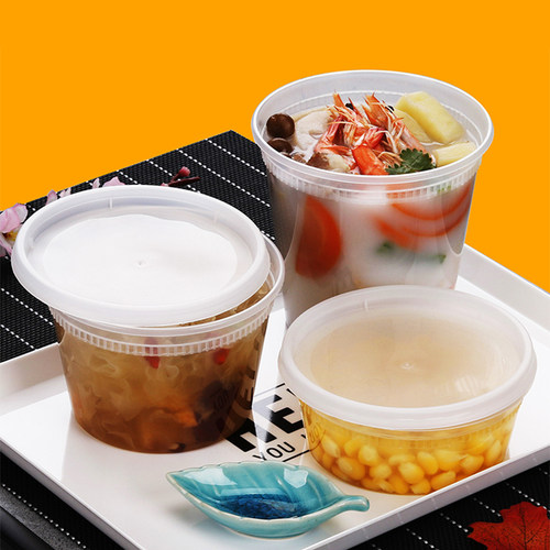 甜品糖水冰粉外卖打包盒餐饮商用