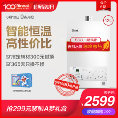 Rinnai/林内 JSQ24-22CA 燃气热水器12L恒温速热家用天然气强排式