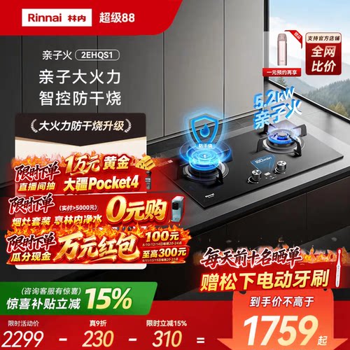 林内Rinnai灶具亲子火