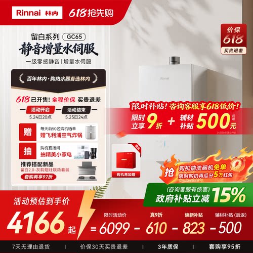 林内留白一级静音GC65玻璃水伺服