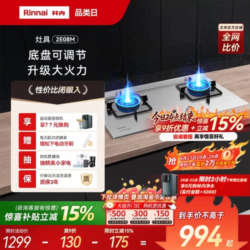 Rinnai/林内大火力燃气灶