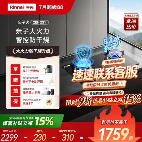 【新品上市】林内烟灶套装