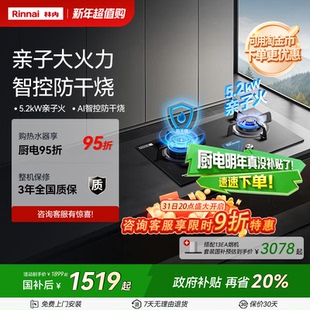 QS2 亲子火定时防干烧2EHQS1 13EA 上市林内Rinnai烟灶套装 新品