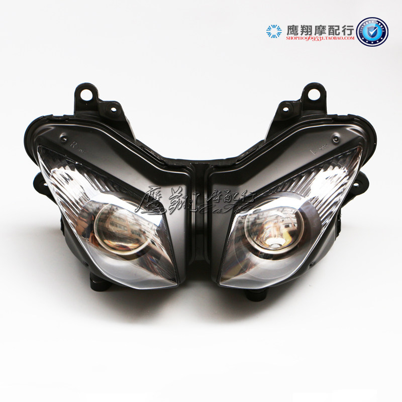 川崎ZX-6R 636 09-12年 ZX10R 08-10年适用前大灯总成 车头大灯
