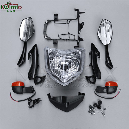 雅马哈FZ1s/n改装前大灯总成套装