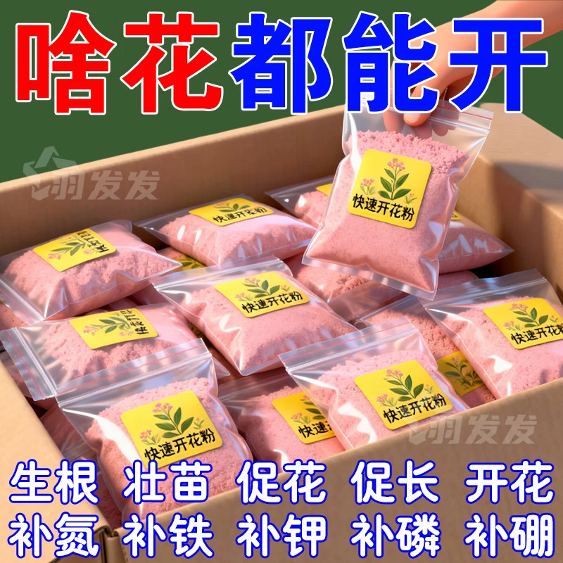 三角梅促芽剂催光杆叶落叶枯萎壮根催花开花粉家庭园艺肥料