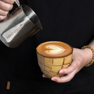 日式陶瓷咖啡拉花杯dirty创意个性ins风杯子拿铁澳白猪口杯280ml