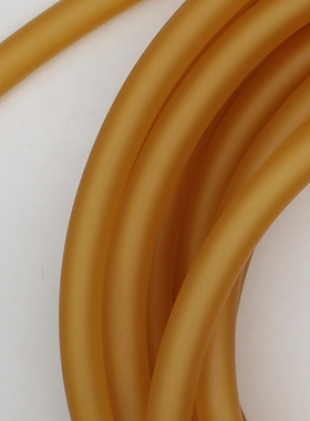 弹弓皮筋3080黑色空心乳胶绳高弹橡筋学生训练耐磨健身拉力绳皮筋