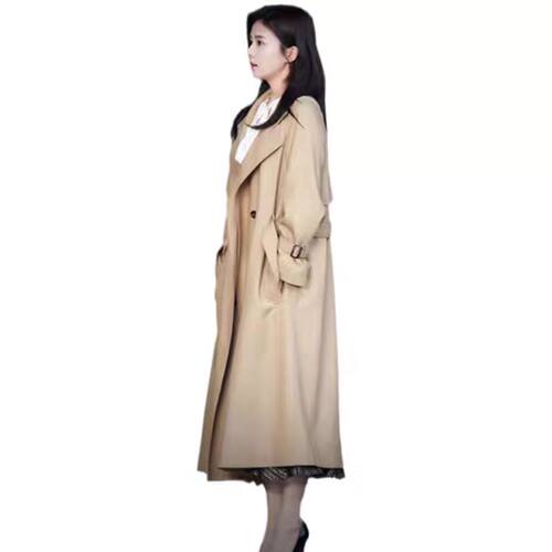 休闲职业高级感中长风衣外大套女