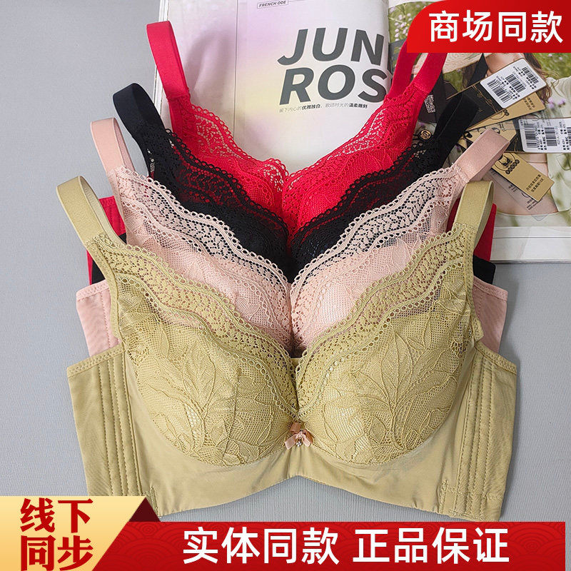 六月玫瑰聚拢软钢圈棉显大