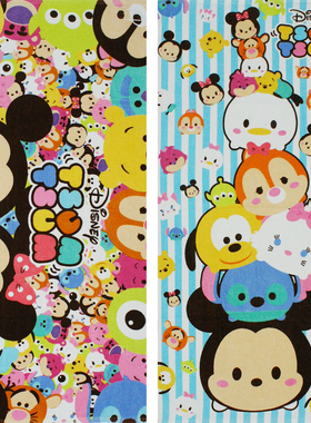 外贸迪士尼tsum婴儿浴巾纯棉超柔吸水新生儿宝宝儿童卡通全棉