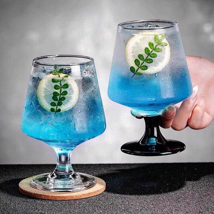 鸡尾酒杯冷咖啡杯苏打气泡水杯