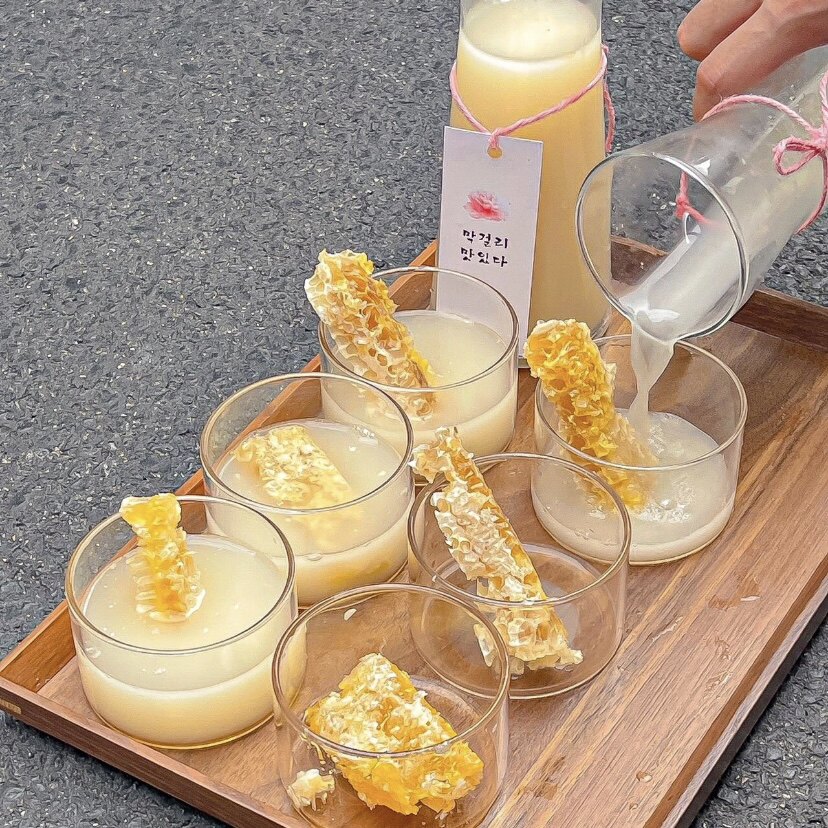 玻璃杯民宿风蜂巢米酒杯直身杯