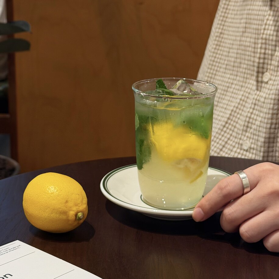 冷饮咖啡杯果汁杯餐厅柠檬气泡杯