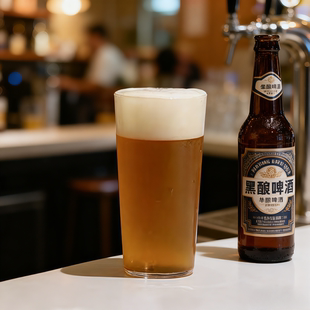 日式手工玻璃啤酒杯家用扎啤杯美式精酿品脱杯饮料水杯晚酌的流派