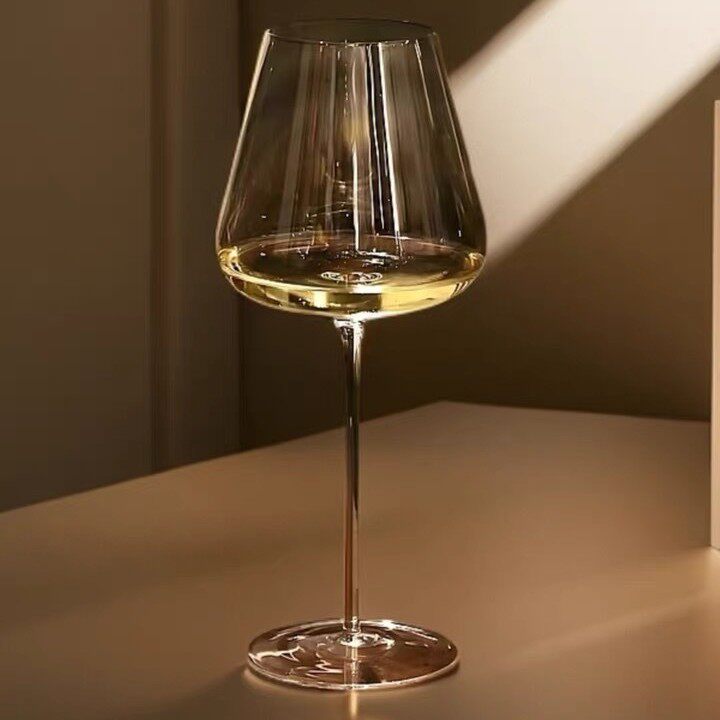 小红书爆款超薄通用杯高颜值水晶红酒杯轻奢高级感家用大肚高脚杯