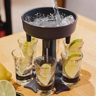 公平分酒器专用均匀公正聚会倒酒醒酒神器红酒洋酒个性创意啤酒杯