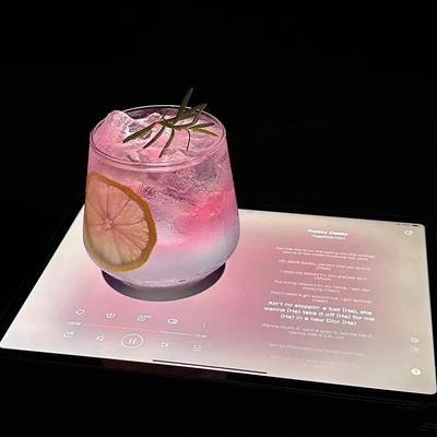 酒吧ins甜酒玻璃杯创意个性潮流高颜值耐热杯子果汁杯酒杯沙冰杯