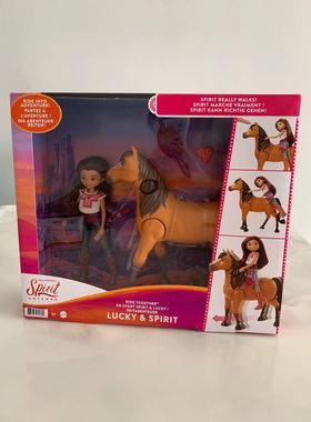 美泰芭比玩具娃娃Spirit Untamed电动网飞骑马人偶野性精神