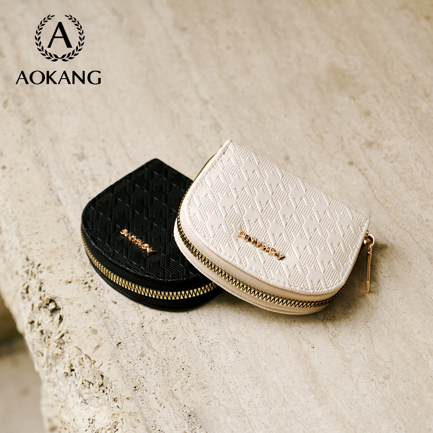 奥康零钱包2025女款迷你小巧卡包