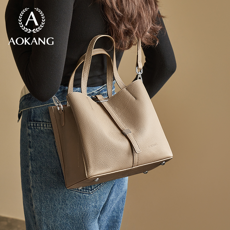 奥康手提包便捷百搭通勤时尚